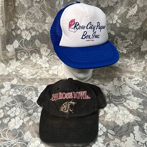Vintage Sports Specialties Hat Washington State Cougars Rose Bowl 1998 Bundle